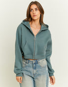 Cropped Hoodie | Leaf