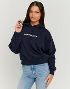 Graphic Hoodie | Navy