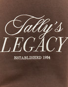 hoodie with embroidery | Brown