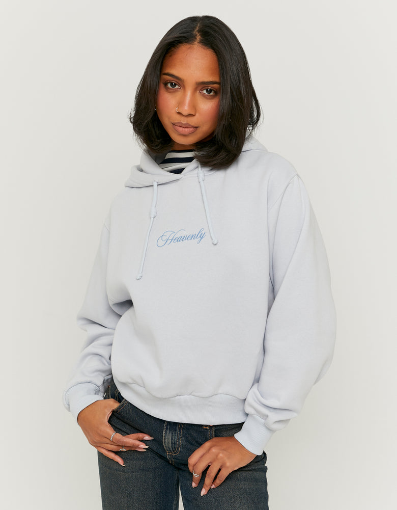 Printed Sweatshirt | Blue