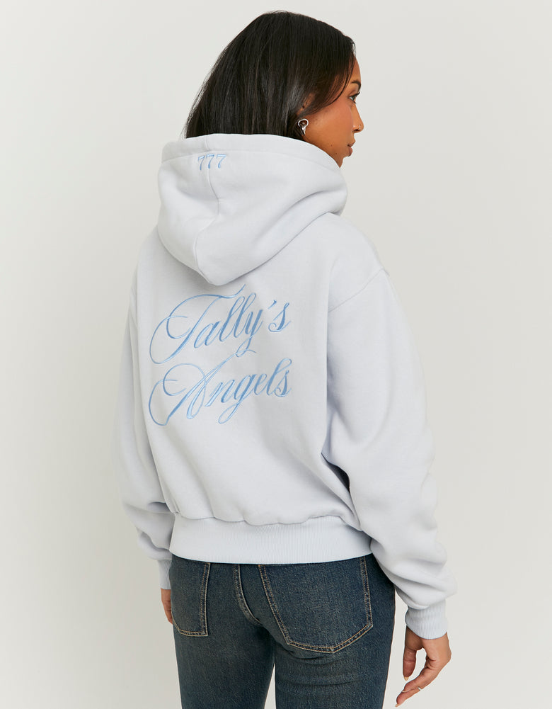 Printed Sweatshirt | Blue