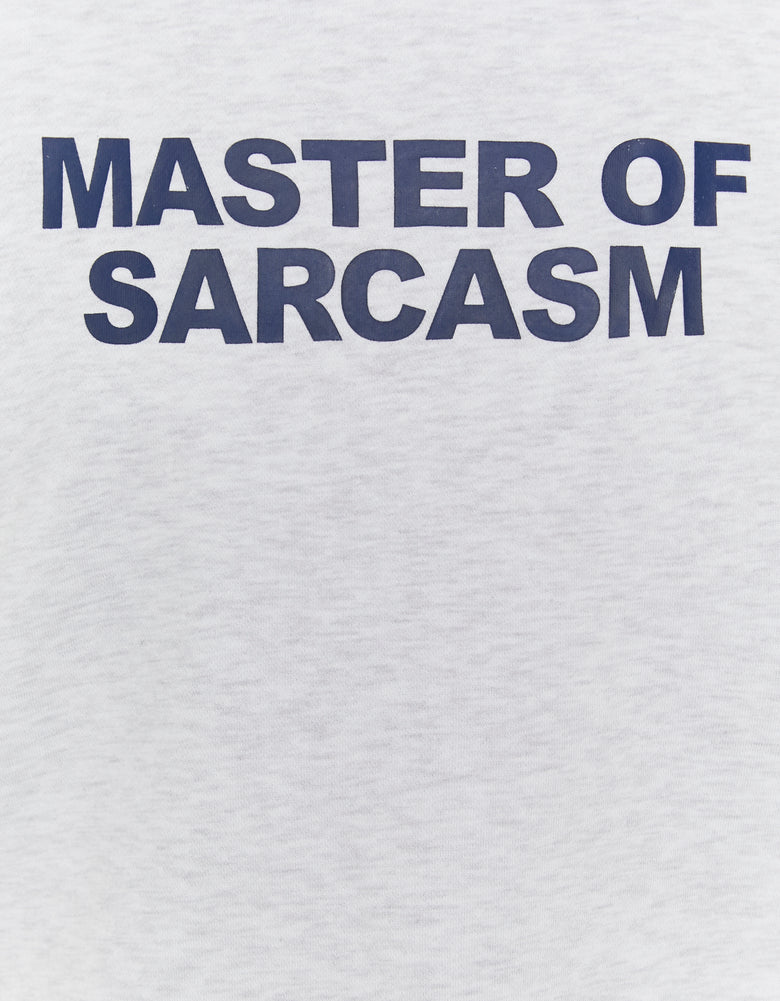 Printed Sweatshirt | Grey