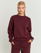 Basic Sweatshirt | Bordeau