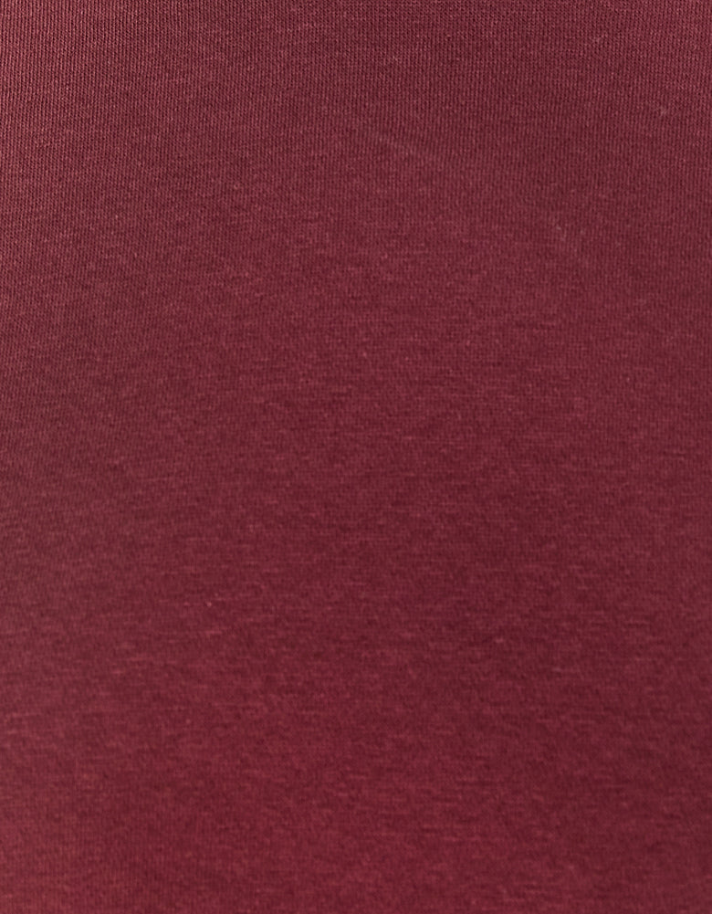 Basic Sweatshirt | Bordeau