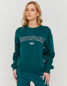 Sweatshirt with Graphic Detail | Green