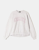 Oversize Sweatshirt with Patch Embroidery | Grey