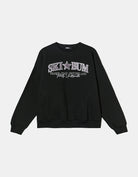 Oversize Printed Sweatshirt | Black