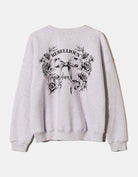 Oversize Printed Sweatshirt | Grey
