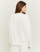 Oversize Printed Sweatshirt | Off White