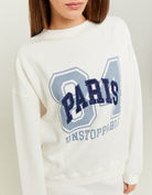Oversize Printed Sweatshirt | Off White