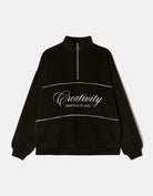 Sweatshirt with Print | Black