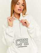 Sweatshirt with Print | Off White