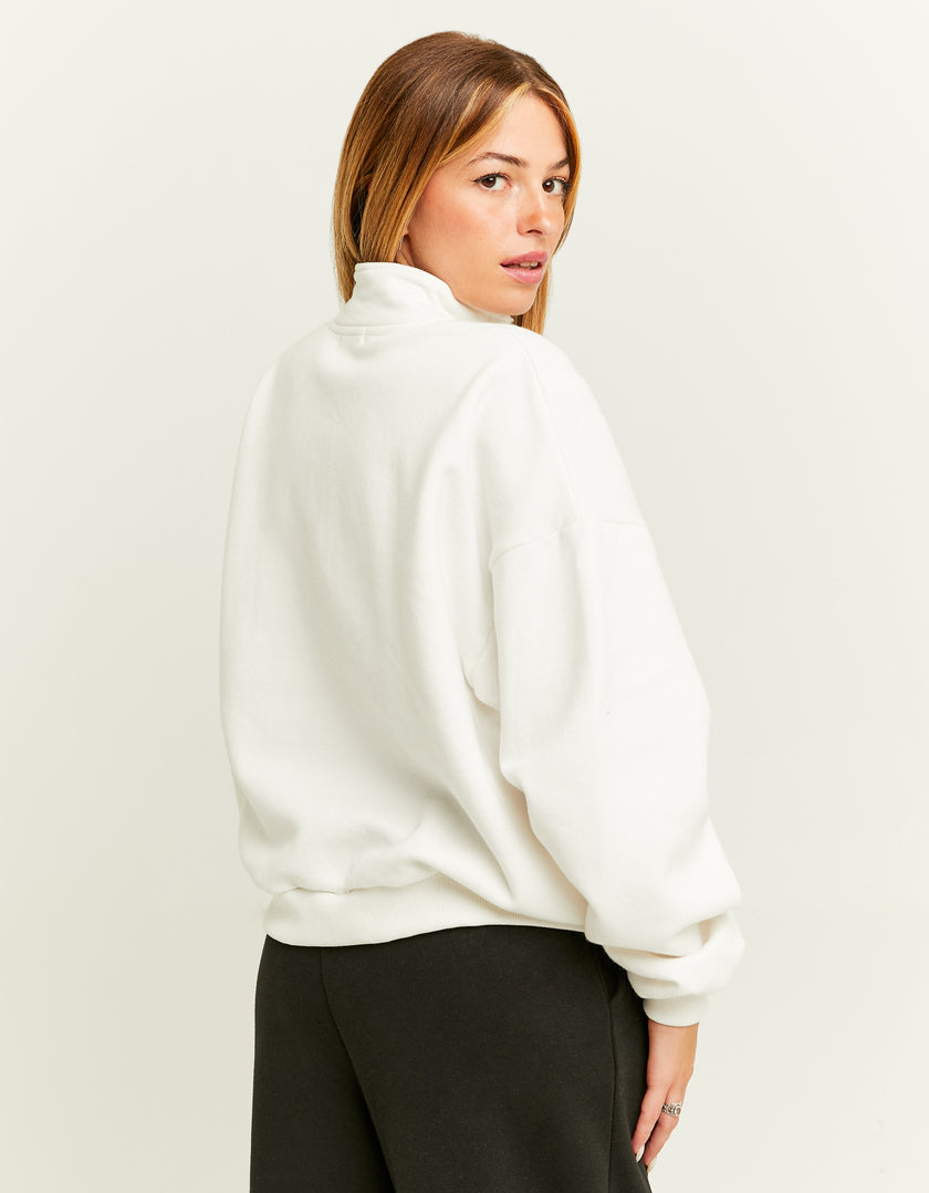 Sweatshirt with Print | Off White