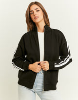Zip Up Sweatshirt | Black