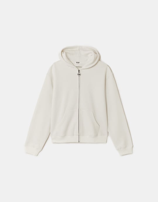 Zip Up Hoodie | Off White