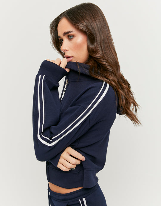 Zip Up Hoodie | Navy