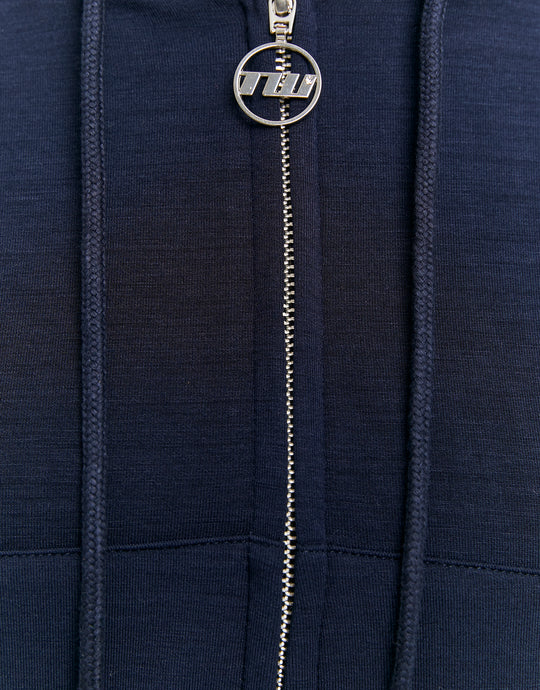 Zip Up Hoodie | Navy