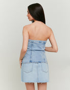 Denim Top | Blue