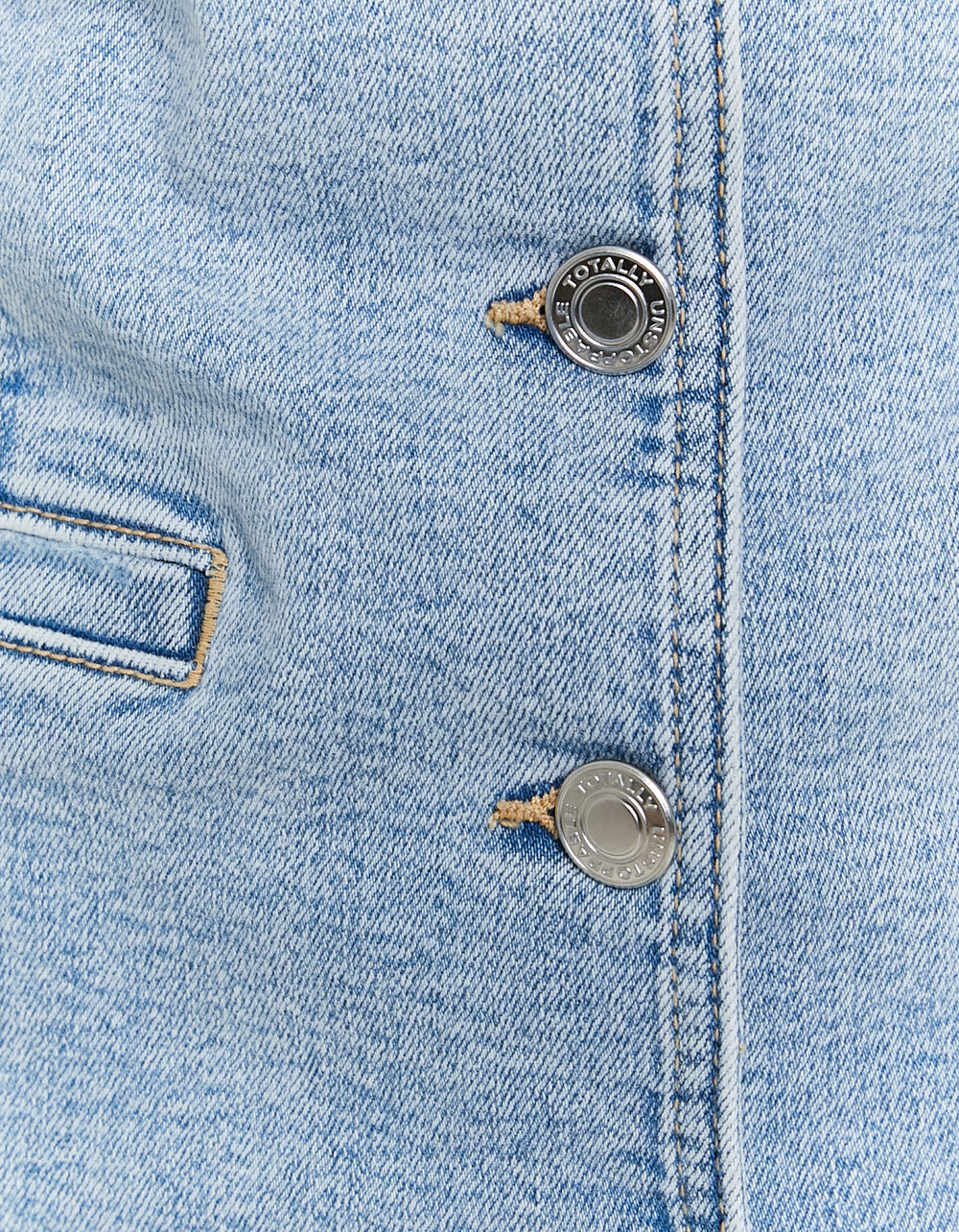 Denim Top | Blue