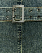 Strapless Denim Top | Vintage Wash