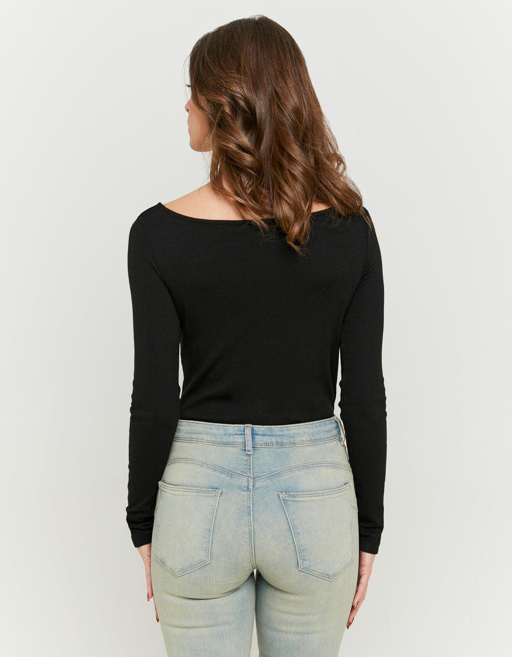 Basic T-shirt long sleeves | Black