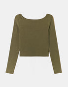 Basic T-shirt long sleeves | Kaki