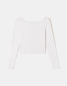 Basic T-shirt long sleeves | White