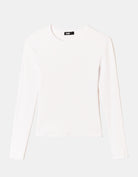 Basic T-shirt long sleeves | White
