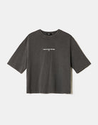 Oversized Printed T-Shirt | Grey