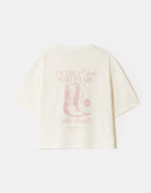 Oversized Printed T-Shirt | Off White