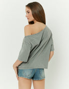 Printed T-shirt | Grey