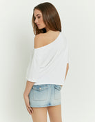 Printed T-shirt | White