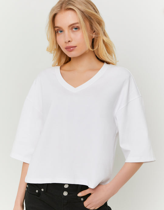 Oversized Basic Tshirt | White