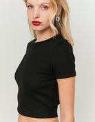 Basic T-shirt Short Sleeves | Black