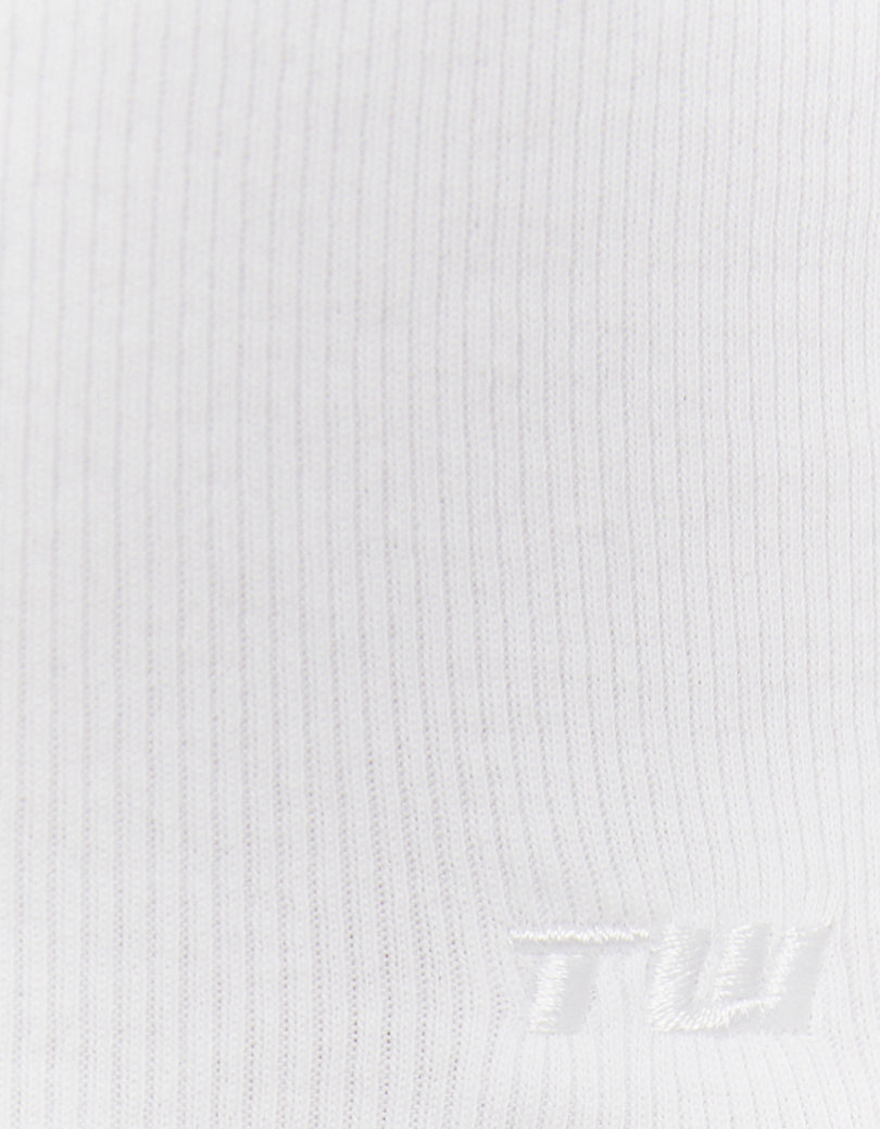 Basic T-shirt Short Sleeves | White