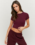 Basic T-shirt | Bordeau