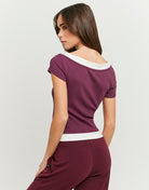 Basic T-shirt | Bordeau