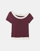 Basic T-shirt | Bordeau