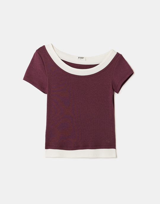 Basic T-shirt | Bordeau