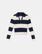 Polo T-Shirt | White-Navy