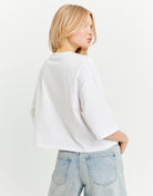 Oversized Printed T-Shirt | White