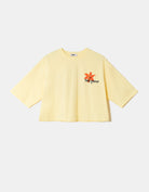 Oversized Printed T-Shirt | Yellow
