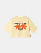 Oversized Printed T-Shirt | Yellow