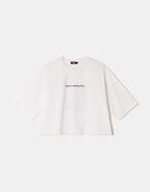 Oversized Printed T-Shirt | White