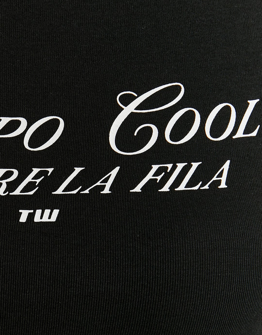 Printed T-Shirt | Black