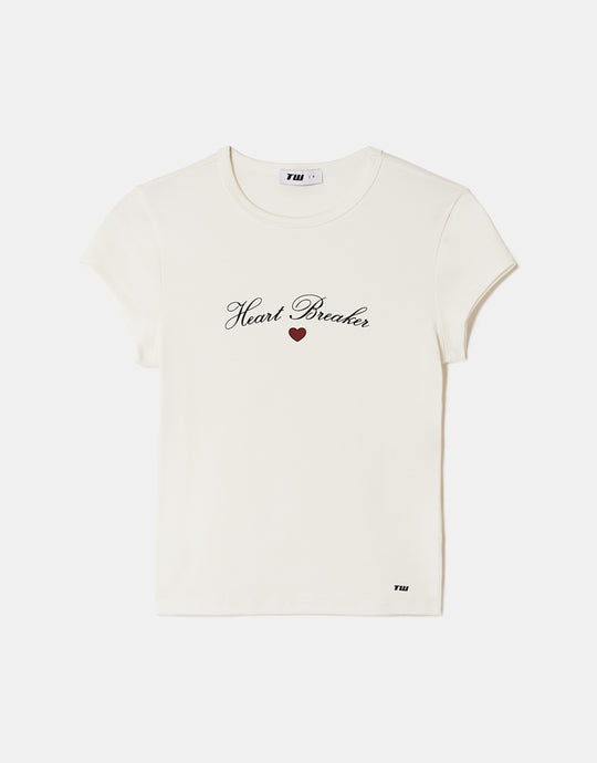 Printed T-shirt | Off White