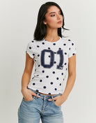 Printed T-Shirt | White