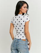 Printed T-Shirt | White