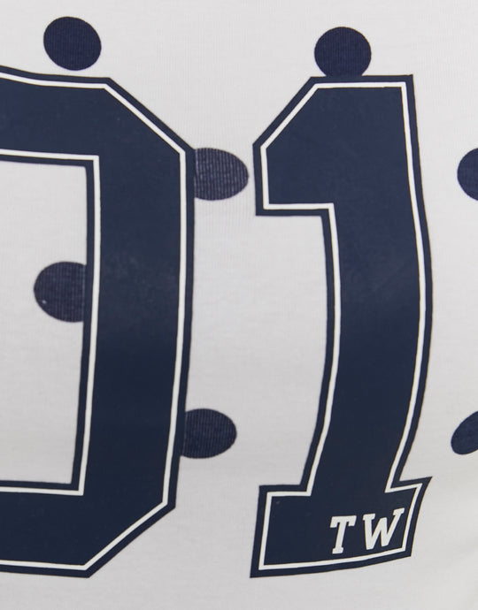 Printed T-Shirt | White