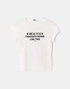 Printed T-Shirt | White